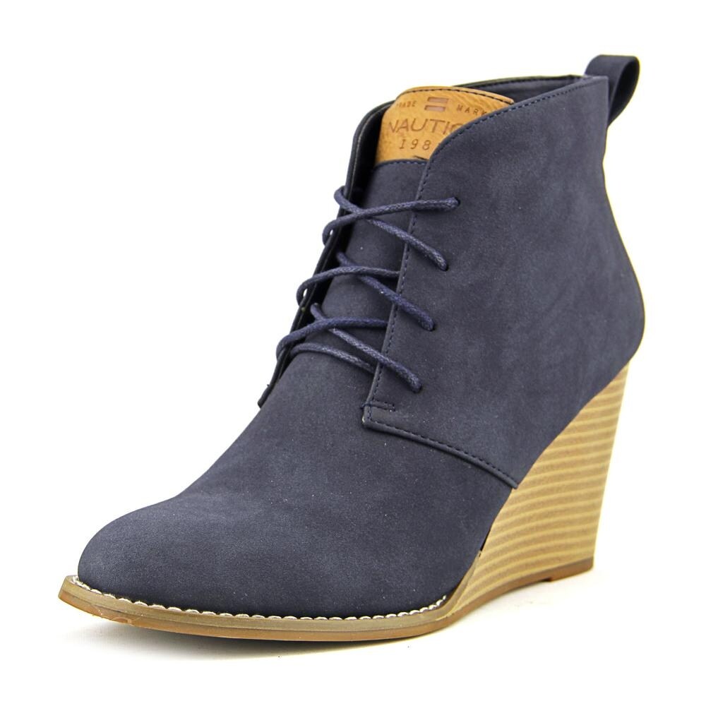 nautica wedge boots