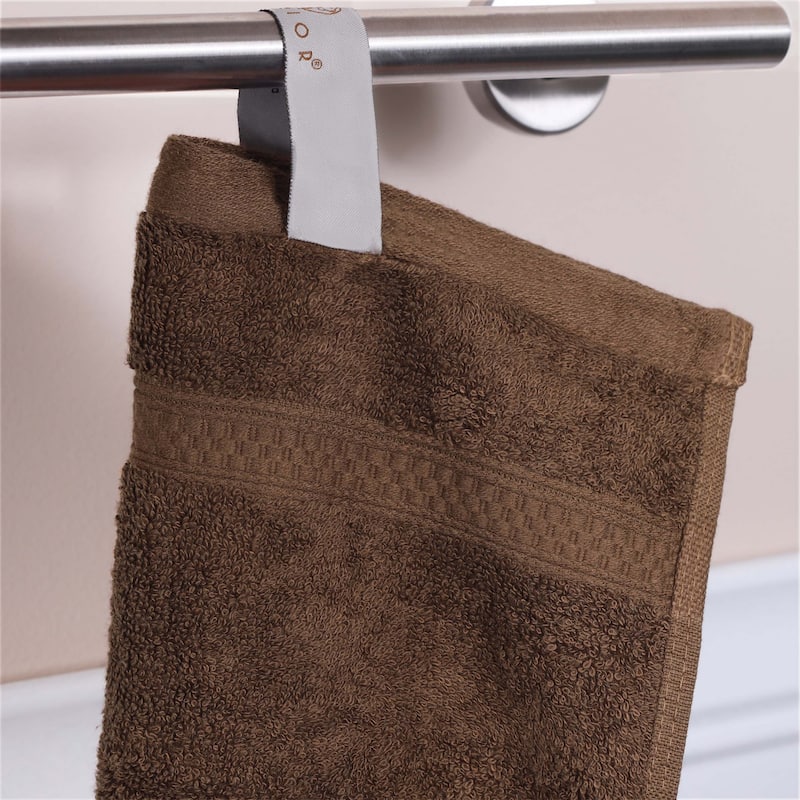 Superior Rayon from Bamboo/Cotton Face Towel - (Set of 12)
