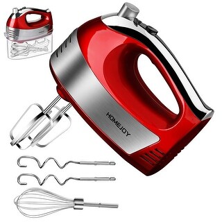 Hand Mixer Electric, Upgrade 5-Speed Hand Mixer with Turbo,Kitchen Hand ...