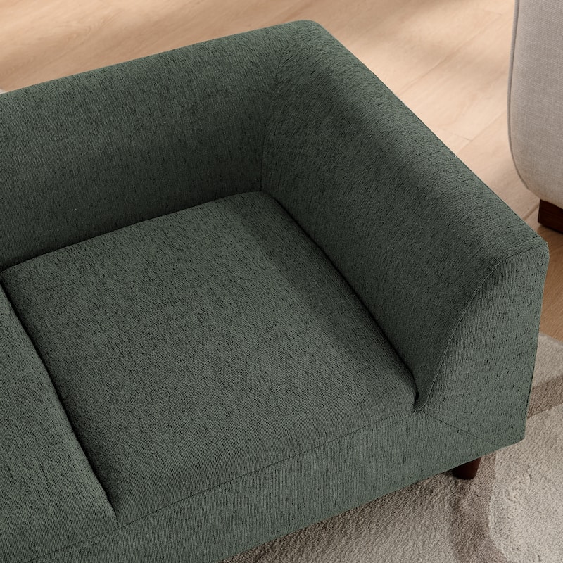Modern Rectangular Pet Sofa Suitable for Dogs Up to 70lbs