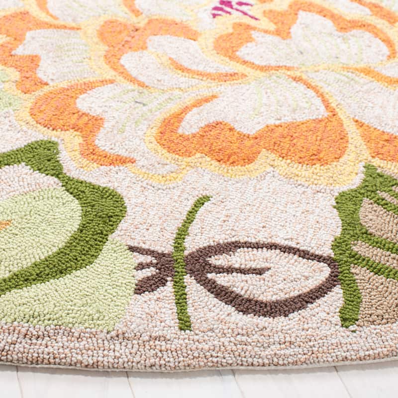 SAFAVIEH Handmade Four Seasons Giorgiana Floral Rug