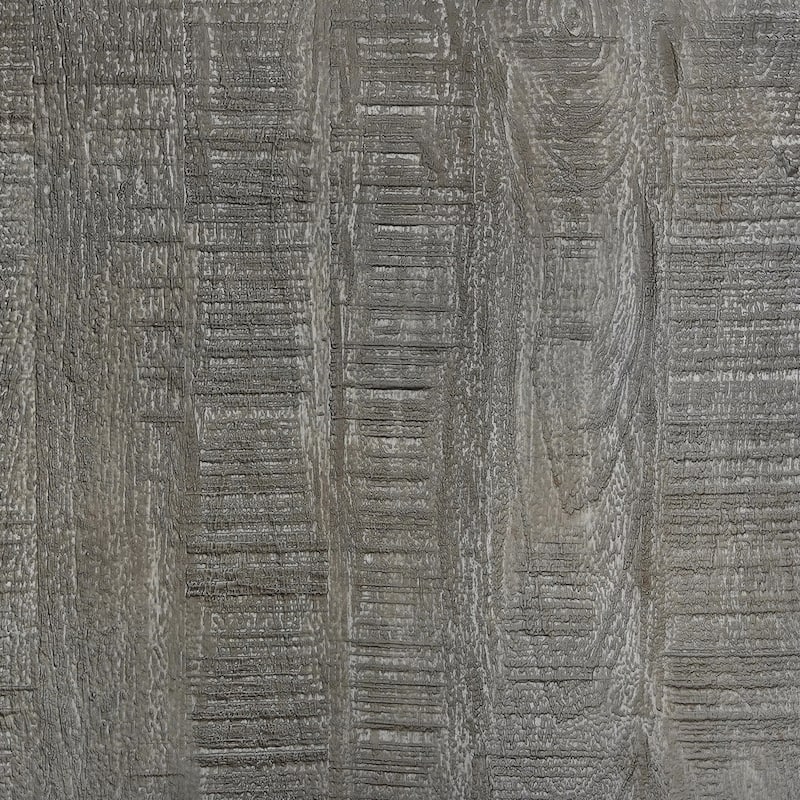 Rydan Side End Table 19 Inch Square Block Top Sandblasted Gray Mango Wood