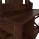 preview thumbnail 10 of 46, Key West Hall Tree with Shoe Storage Bench by Bush Furniture