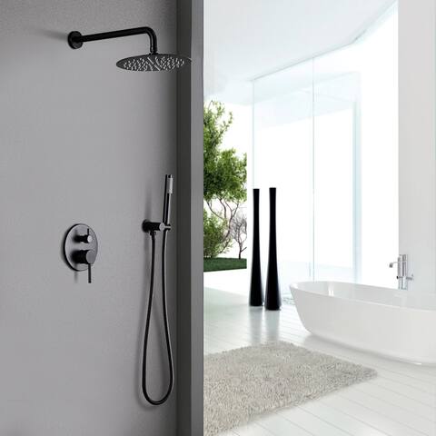 Clihome Wall Mound Multi function Shower Heads Sets