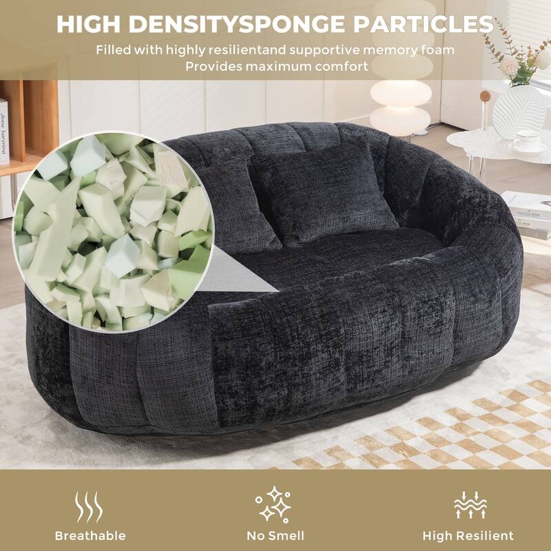 Bean Bag Sofa Lazy Sofa Durable Comfort Lounger Bean Bag Chair Couch