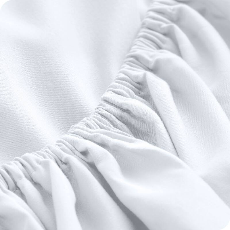 Bare Home Microfiber Stretch Knit Sheet Set