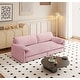 preview thumbnail 48 of 82, 66" Queen Pull Out Sofa Bed, 3-in-1 Convertible Sleeper Sofa with Side Storage