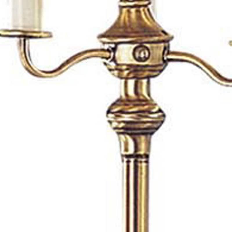 60" Four Light Traditional Shaped Floor Lamp with Square Shade
