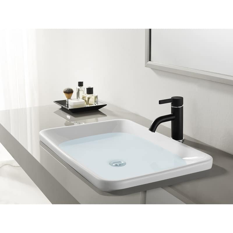 Kingston Brass Continental 1.2 GPM Single Hole Bathroom Faucet with