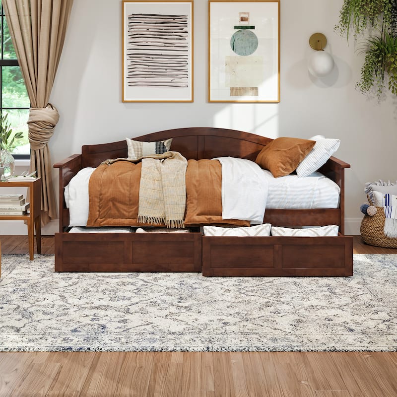 AFI Acadia Twin Size Daybed with Storage Drawers