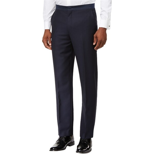 Ryan Seacrest Mens Tuxedo Dress Pants Slacks, Blue, 34W x 30L. Opens flyout.