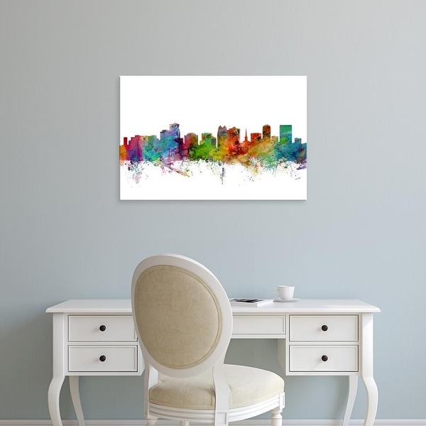 Easy Art Prints Michael Tompsett's 'Orlando Florida Skyline' Premium Canvas Art