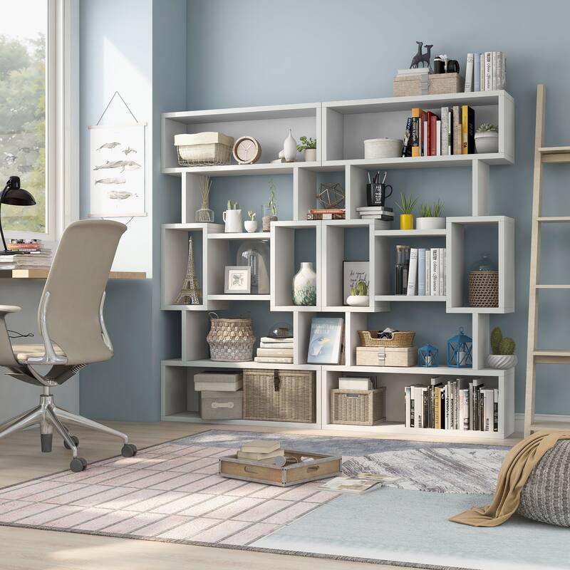 DH BASIC Modern Open Bookcase Display Shelf by Denhour