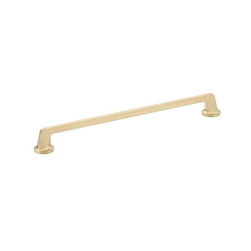 Schaub and Company Northport 12" Center to Center Contemporary Large - Signature Satin Brass