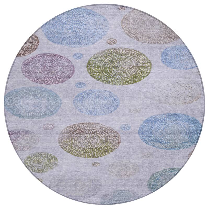 HomeRoots Geometric Transitional Rectangle Outdoor Rug