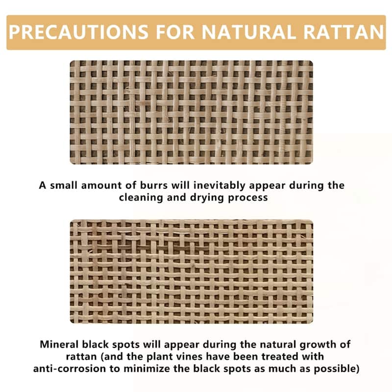 6-Drawers Rattan Storage Cabinet