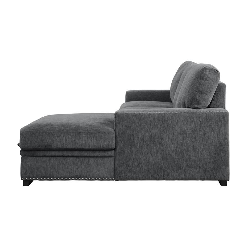 Tolani Sectional Sofa with Pull-Out Bed and Right Chaise