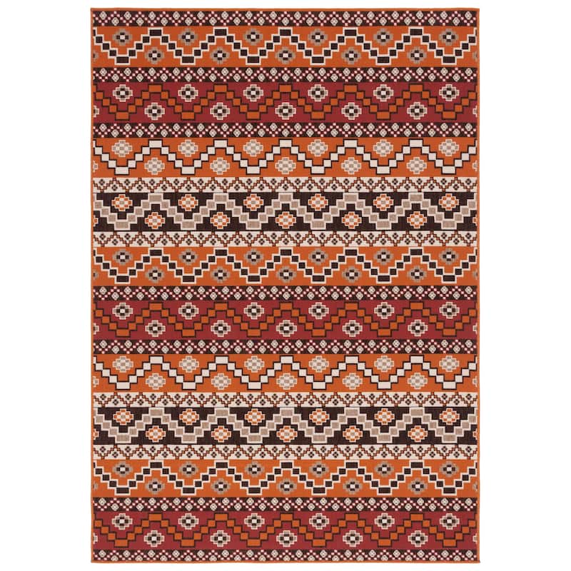 SAFAVIEH Veranda Dymph Indoor /Outdoor Waterproof Patio Backyard Rug