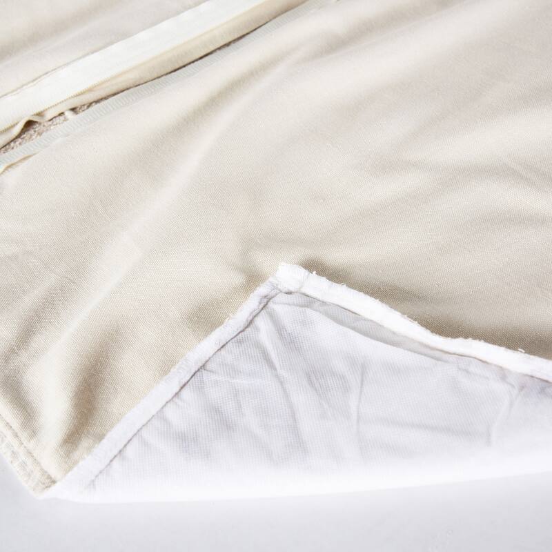 Rizzy Home Tucked Snowflake Holiday Throw Pillow