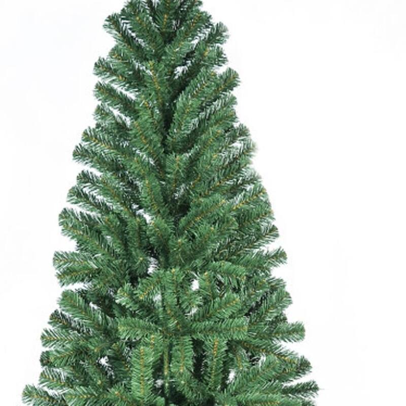 HomeRoots 6' Full Fir Christmas Tree - Green - 38.00 in. x 72.00 in. x 38.00 in.