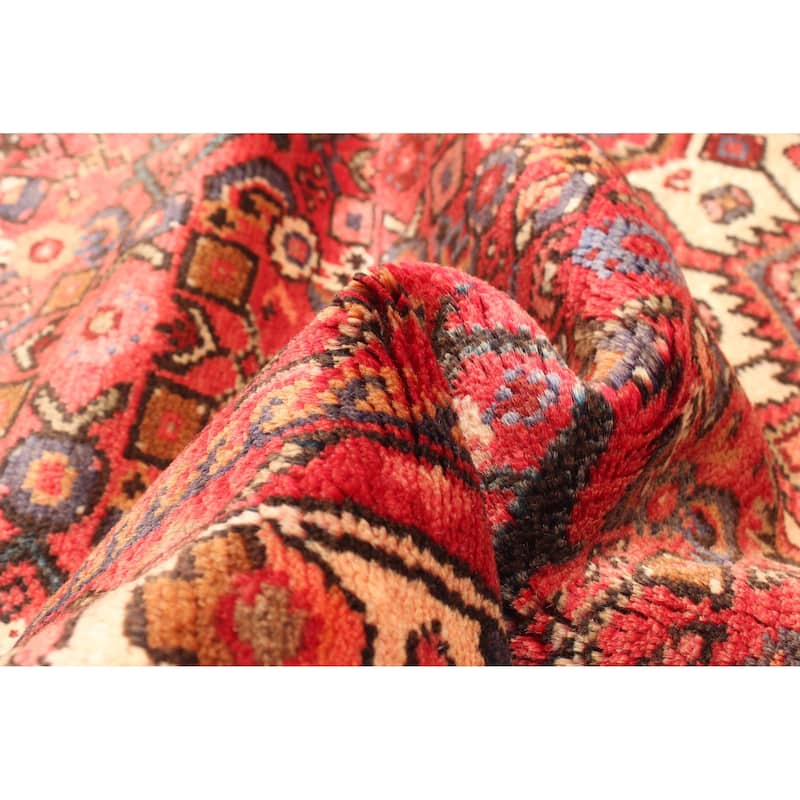 ECARPETGALLERY Hand-knotted Andelz Red Wool Rug - 3'5 x 5'4