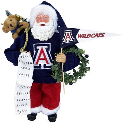 NCAA 12" University of Arizona Proud Santa