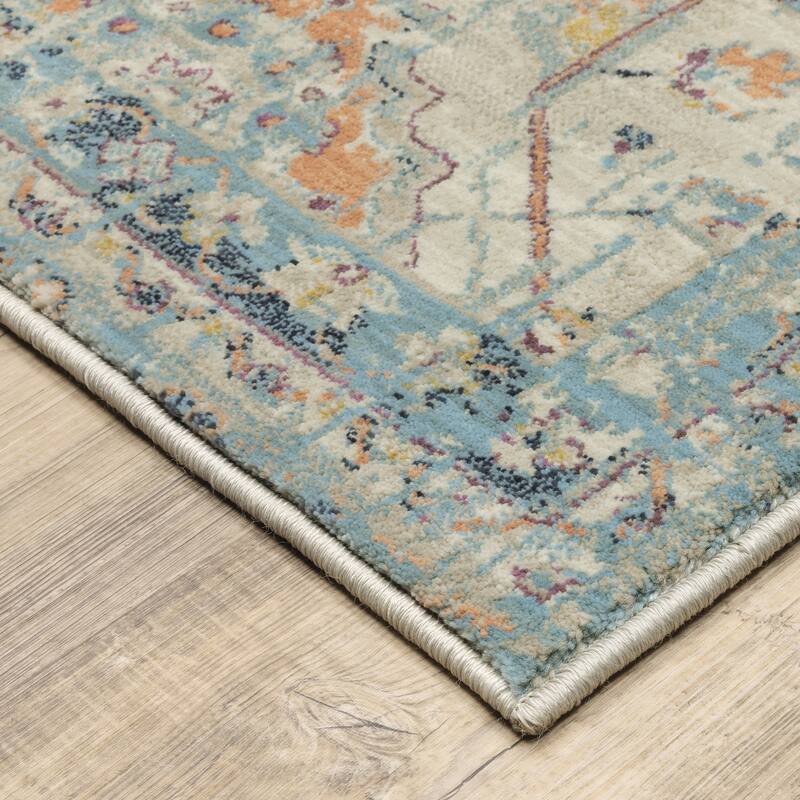 Style Haven Ximena Distressed Nomadic Tribal Area Rug