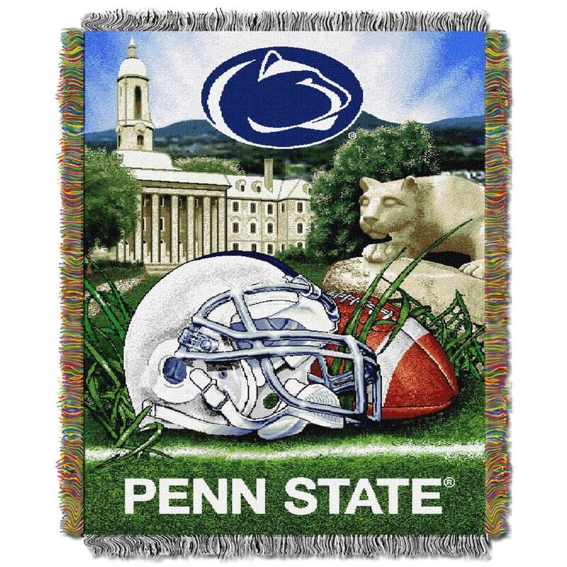 NCAA Big Ten Conference School Tapestry Throw Blanket