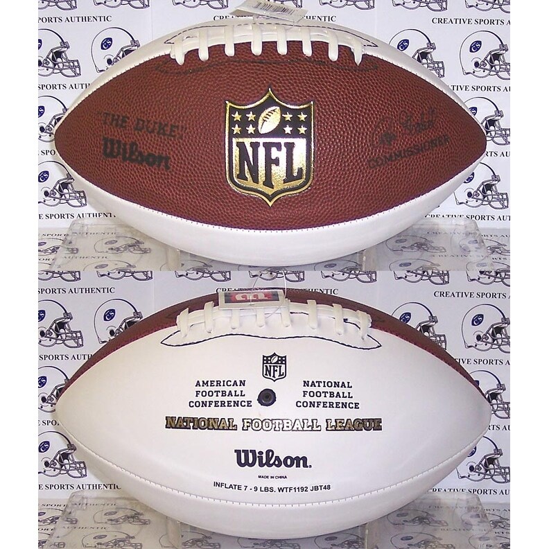 Shop Wilson Nfl 3 White Panel Autograph Model Football F1192