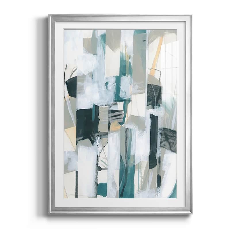 Sea Cavern Strata IV Premium Framed Print - Ready to Hang