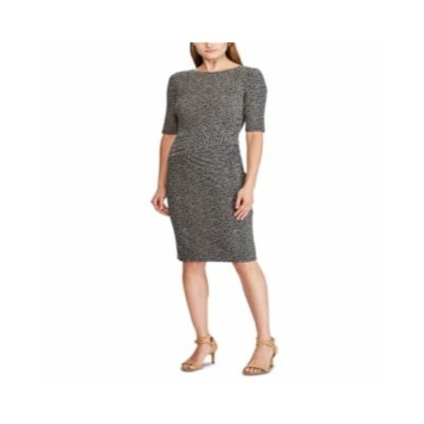 Ralph Lauren Women's Casual Dresses Champagne Leaf Jersey Sheath Dress Navy  Multi Size 10 - Bed Bath \u0026 Beyond - 40580923