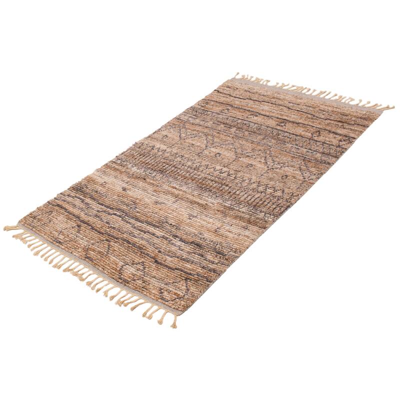 Tangier Brown Rug 4'11" x 8'1" - 4'11 x 8'1