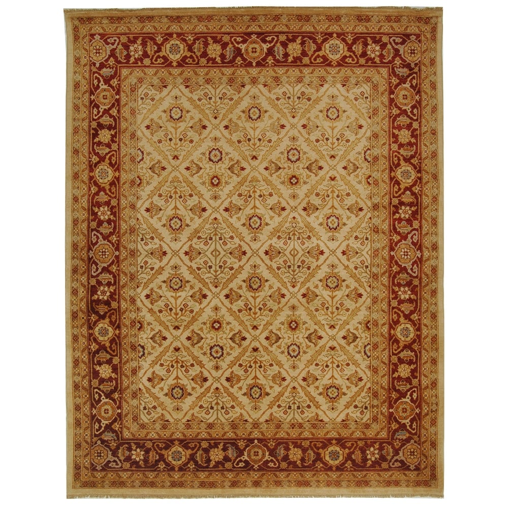 SAFAVIEH Couture Hand-knotted Samarkand Sumita Traditional Oriental Wool Rug