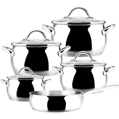 Magefesa Kuchen Stainless Steel 9-piece Cookware Set