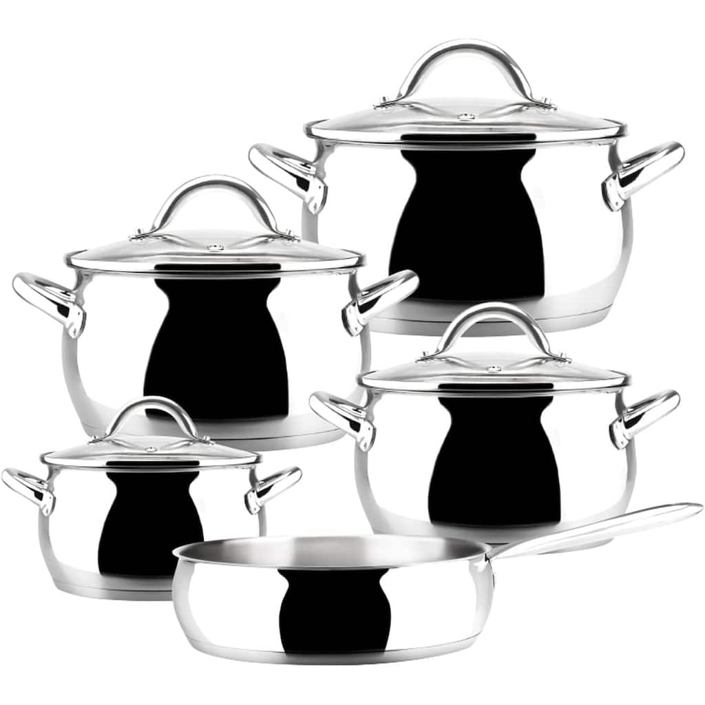 Magefesa Kuchen Stainless Steel 9-piece Cookware Set