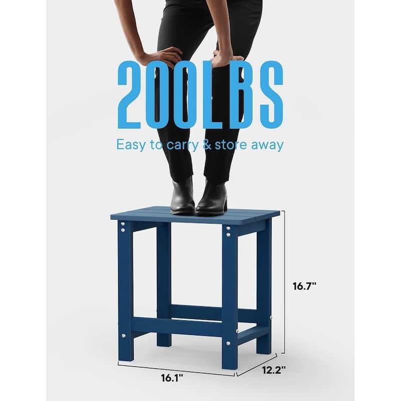 WINSOON HIPS All Weather Outdoor Side Table