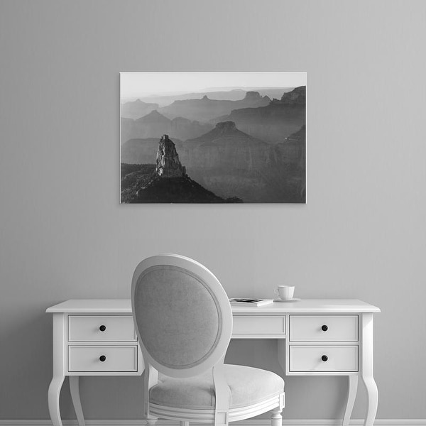 Easy Art Prints Ansel Adams's 'Grand Canyon National Park' Premium Canvas Art