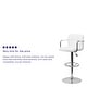 preview thumbnail 46 of 103, Quilted Vinyl Adjustable Chrome Bar Stool (Set of 2)