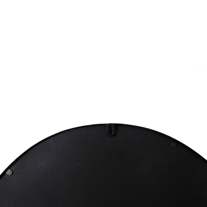 Utopia Alley Round Mirror- Mirror for Wall- Wall Mounted Mirror, Living Room, Bedroom and Bathroom Mirror for Wall, 24 inch