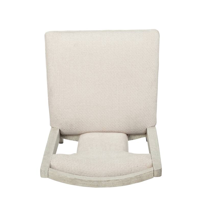 Magnussen Home Lorelei Misty Cloud Upholstered Side Chair Two Pack - 20''W x 23.63''D x 36''H