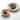 Set of 2 Decorative Bowl Natural Travertine Stone (8" and 12" Dia) - 9'6" x 13'6"