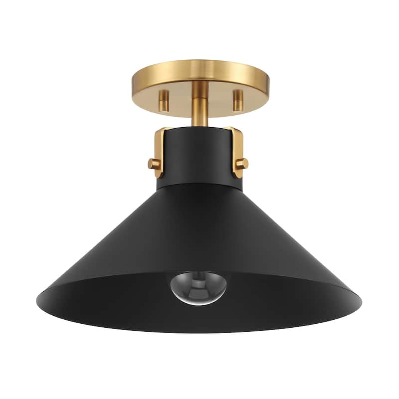 Bellevue SHCF87413 12" Wide Semi-Flush Ceiling Fixture