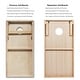 preview thumbnail 2 of 4, Solid Wood Cornhole Boards - American Flag Design