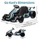 preview thumbnail 27 of 46, Go Karts for Kids,24V Electric Go Kart with 2 * 150W Powerful Motors