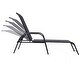 Goplus Outdoor Patio Chaise Lounge Chair Sling Lounges Recliner Adjustable Back - Thumbnail 1
