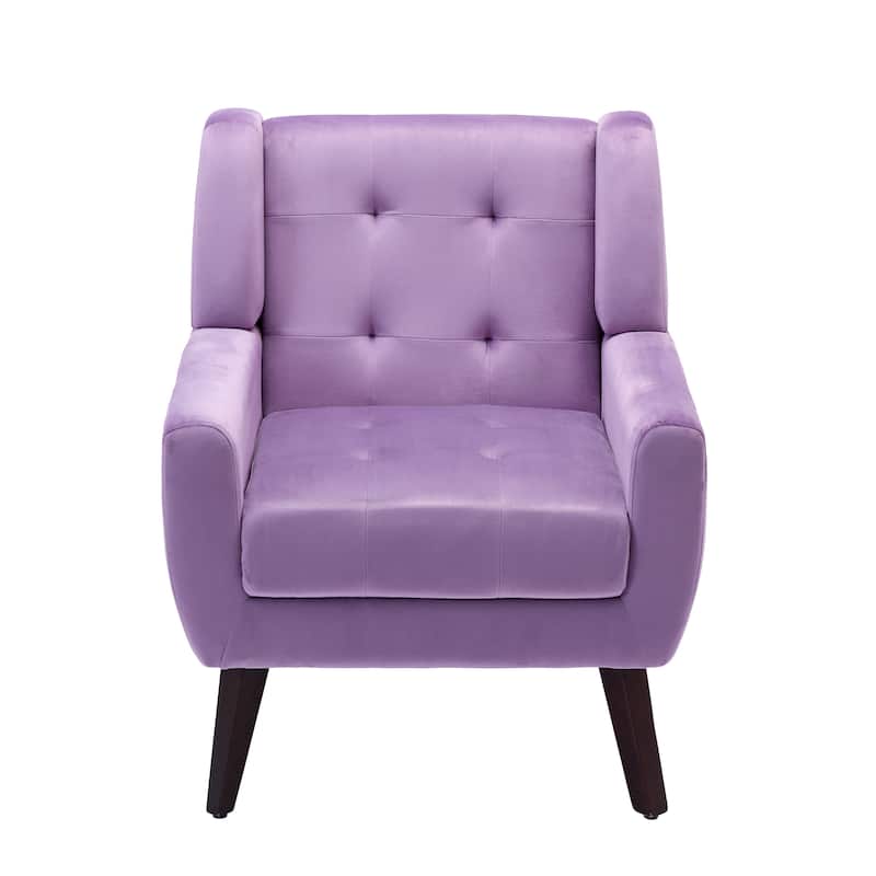 Tufted Arm Chair Upholstered Lounge Chair