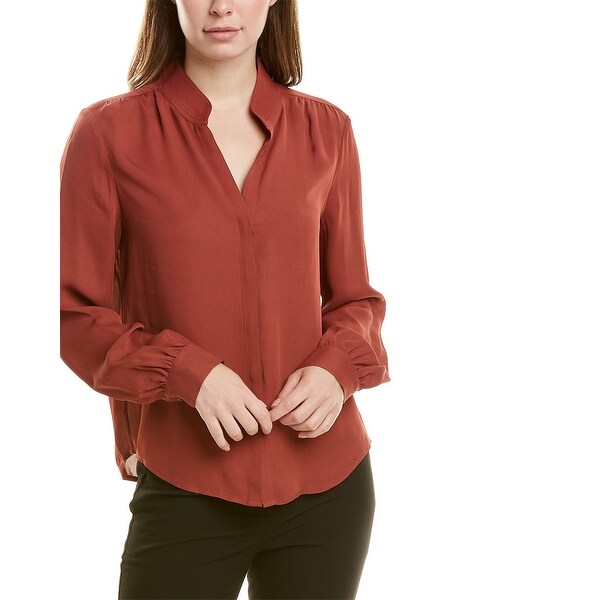 Donna Karan Shirred Top. Opens flyout.