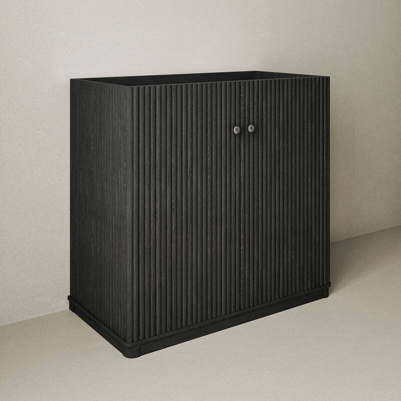 Lafayette 36" Freestanding Bathroom Vanity Cabinet Without Top In Black Oak - 36
