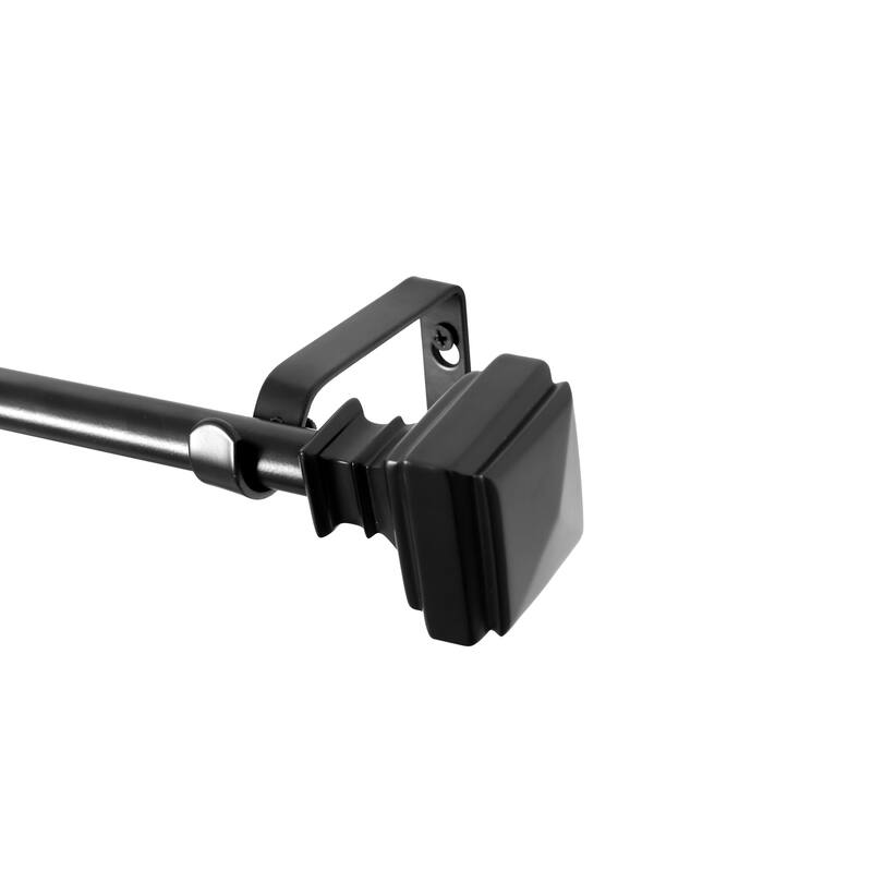 UTOPIA ALLEY Wall Mounted 5/8 Inch Curtain Rod - Curtain Rods For Windows 28 to 48 Inch - 28"-48"