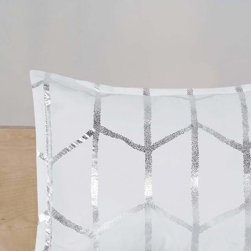 Intelligent Design Khloe 5-pc. Metallic Printed Comforter Set